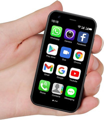Mini Smartphone Mini Phone Unlocked Cell Phone 3.0 Inch Android 3G Small Black