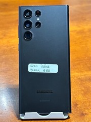Samsung Galaxy S22 Ultra 5G SM-S908U1 Black 128GB Read Full Description #55