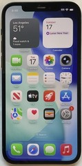 USED BLACK GSM UNLOCKED iPhone 12, 64GB A2172 MGF43LL/A WITH 88% BATTERY HEALTH.