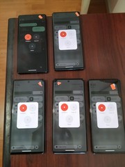 Lot of 5 Google Pixel 6 Pro 128GB For parts