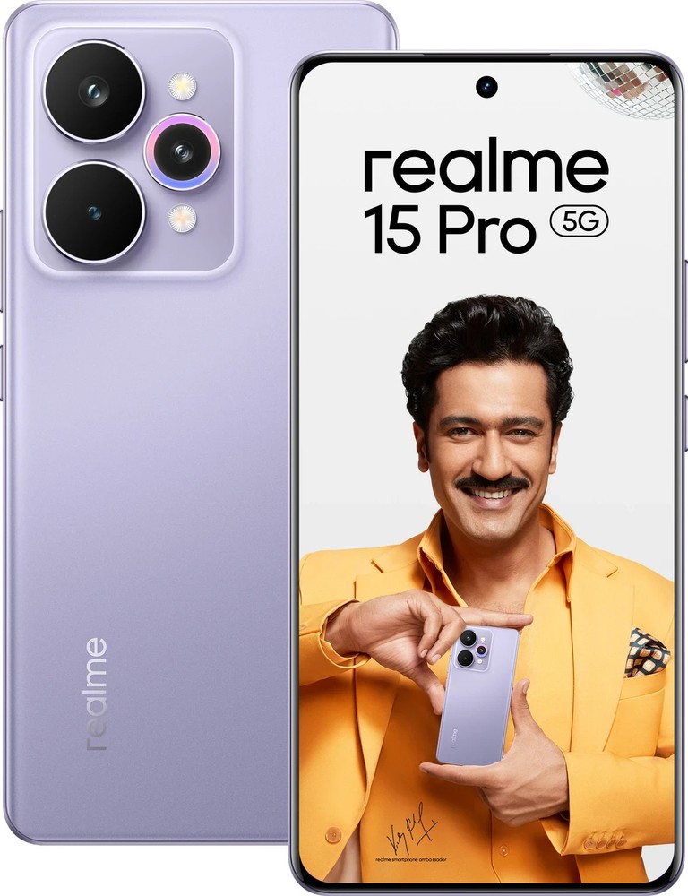 realme 15 Pro 5G ( Purple, 256 GB) (8 GB RAM) Snapdragon 7 Gen 4 Global version