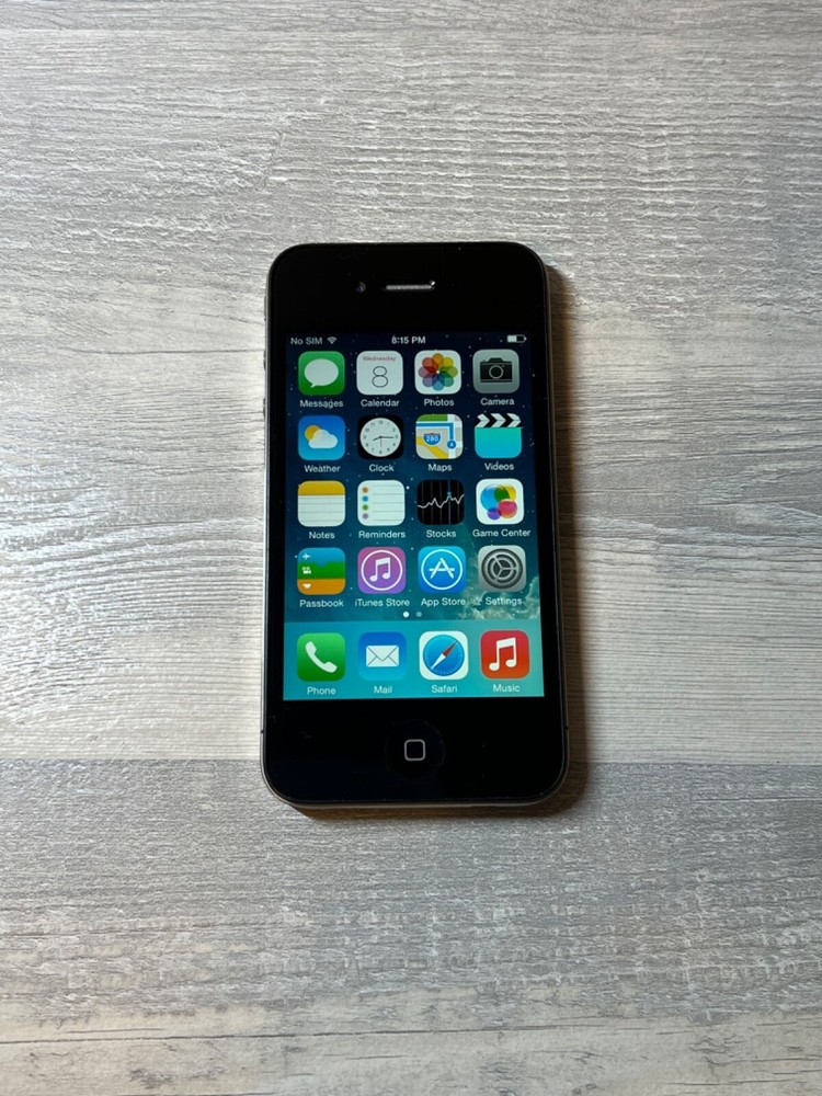 Apple iPhone 4 – 8GB 16GB 32GB – All Colors – Unlocked Tested With Charge Cord