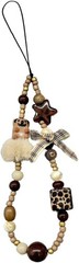 Beaded Camera Wrist Strap Cute Digital Camera Charm Lanyard Phone Charms Strap