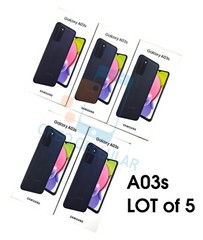 Lot of 5 Unlocked Samsung Galaxy A03s 32GB Smartphone – Black – NEW