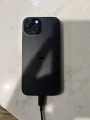 Apple iPhone 15 Black 128GB T-Mobile Dual Rear Cameras iOS Smartphone Used
