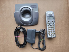 PANASONIC KX-TG1100FXS 8ACQB337651 GRAY DIGITAL CORDLESS PHONE