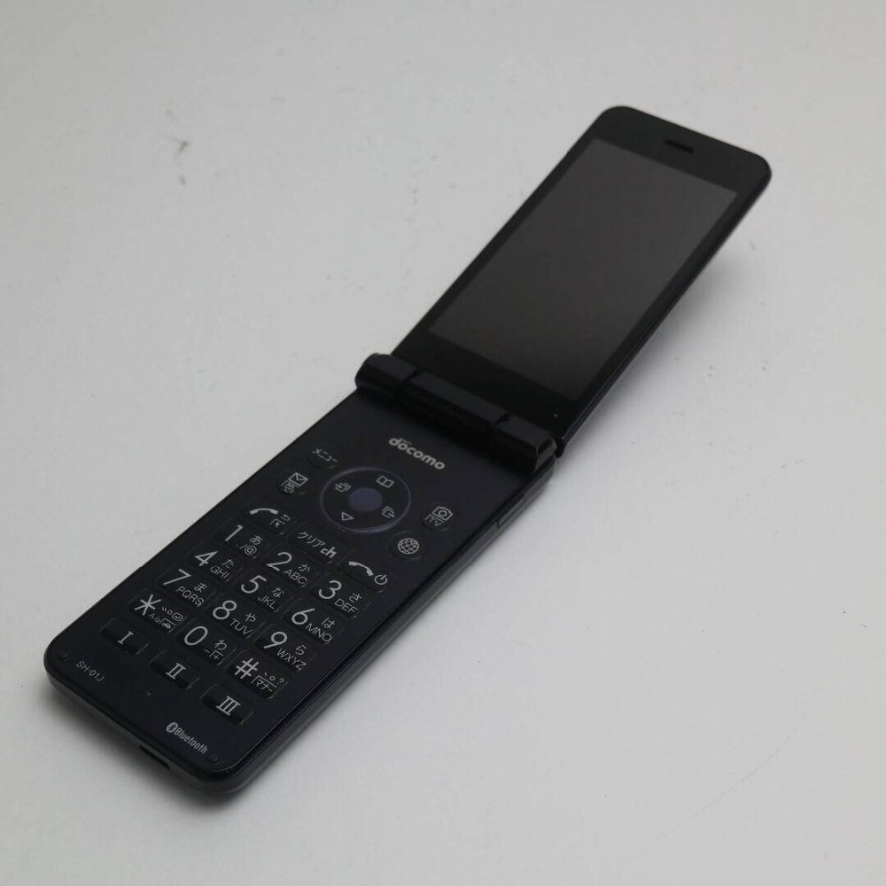 SHARP AQUOS KEITAI 2 SH-01J Unlocked Android Flip Phone Navy Excellent DOCOMO