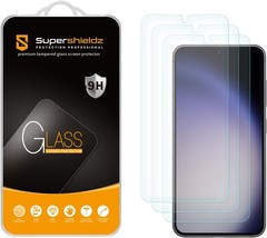 3 Pack of Bubble-Free Tempered Glass Screen Protectors for Samsung Galaxy S24
