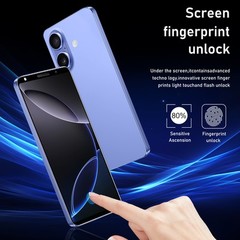 I16 Plus Android Smartphone 5 » Unlocked 4+64GB 3000mAh 12+24MP Dual SIM New
