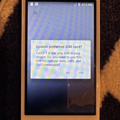 BLU Vivo 5 Mini V050Q GSM Unlocked Smartphone 4”8GB Silver Android 6.0 Used Test