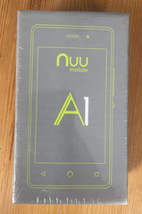 NUU Mobile A1 Android Smartphone Dual SIM 4GB 4G LTE Black New Sealed