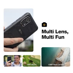 AGM H Max Rugged Smartphone 10000mAh Android14 4GB+128GB 6.56 » Dual SIM NFC US
