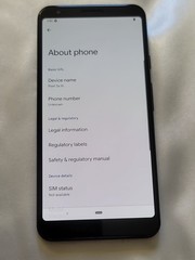 Google Pixel 3a XL 64GB G020C Black GSM Unlocked Tmobile, AT&T.