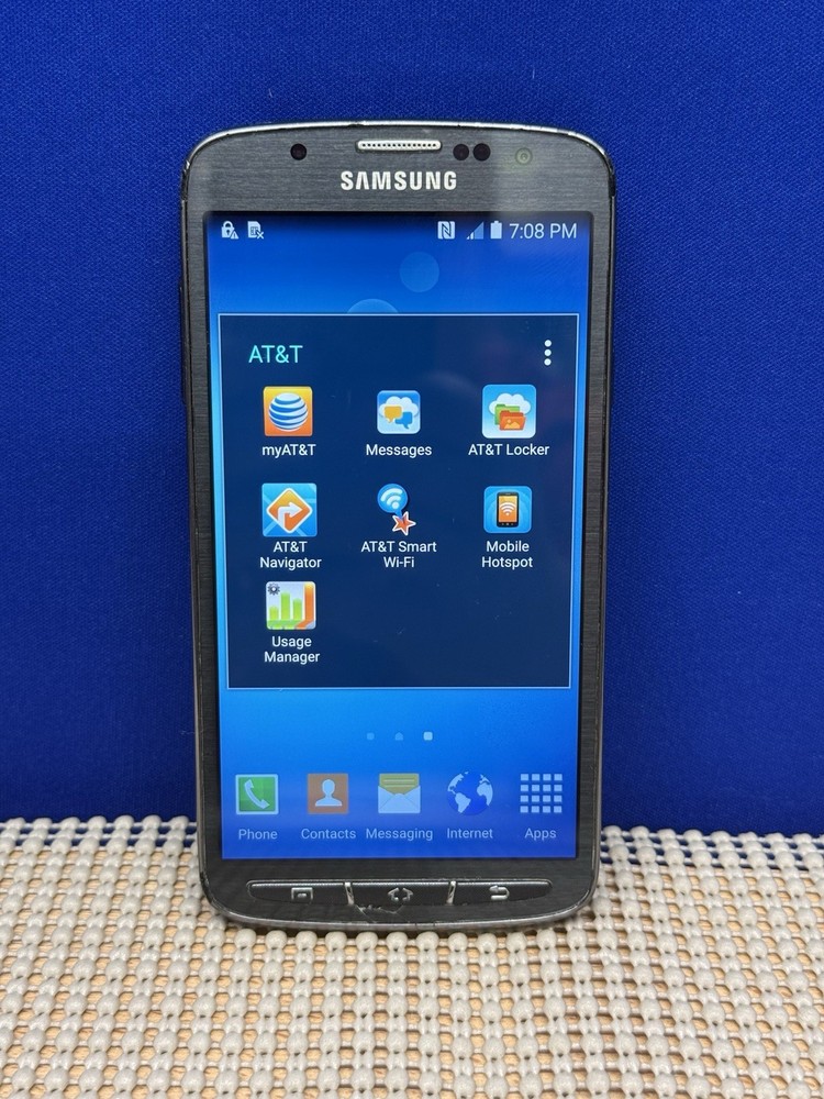Samsung Galaxy S4 Active SGH-I537 Gray (ATT) 16GB AT&T Phone