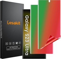 2PCS Gradient Color Privacy Screen Protector for Samsung Galaxy S23 Ultra 6.8 In