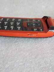 Rare Vintage LG Helix UX310 CDMA Flip Phone US Cellular • Red & Black Not Tested