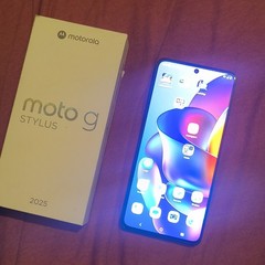 Motorola Moto G Stylus (2025) Blue 8GB Metro Touch Screen Stylus Bar Phone