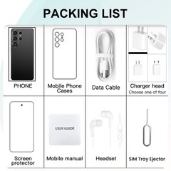 Unlocked G26 Ultra 5G Cell Phone 128G Smartphone Android Cheap Phone Mobile
