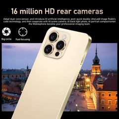 Unlocked Smartphone 13 Pro Max 5G 128GB Dual SIM Android Cell Phone 5000mAh