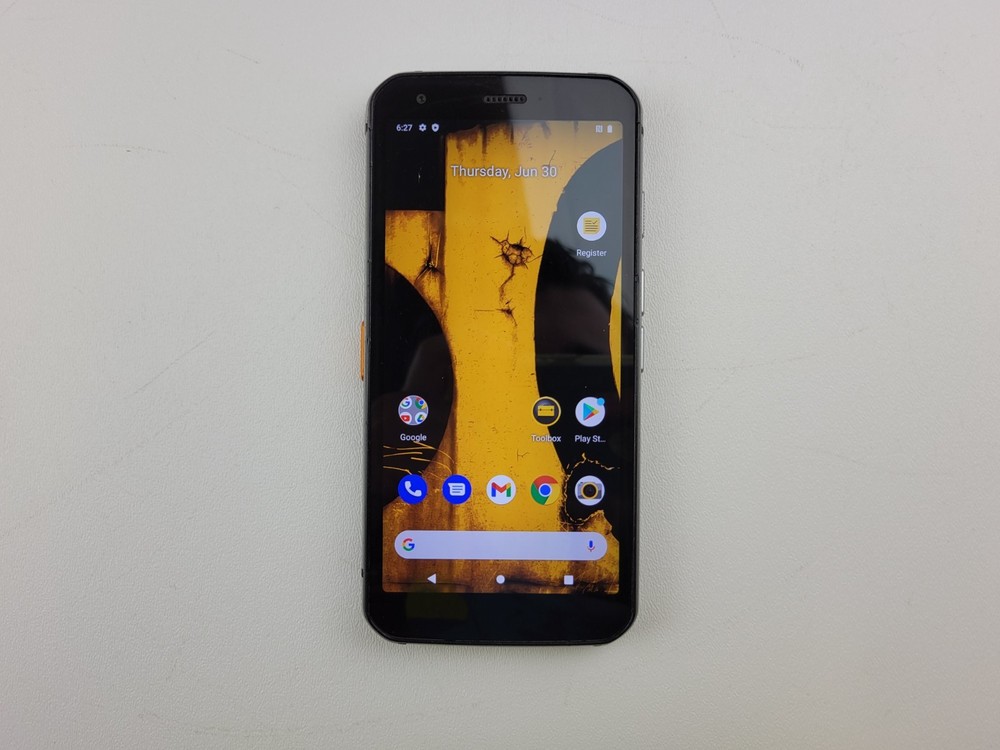 Caterpillar CAT S62 – 128GB – (U.S. Cellular) Smartphone – SMALL ISSUE – H8000