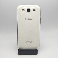 Samsung Galaxy S3 SGH-T999 Smartphone (T-Mobile) – 16GB White – CRACKED #3588