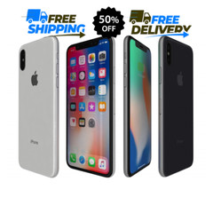 Apple iPhone X Unlocked iOS 4G 64GB 256GB WiFi Verizon At&t Smartphone LTE