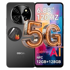 Blackview OSCAL TIGER 8 5G AI Smartphone 12GB+128GB 6.8&Prime; Android 15 Dual SIM NFC