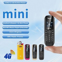 J60 Unlocked Simple Mini Mobile Cell Phones Card Dial 4G GSM Bluetooth MP3 Phone