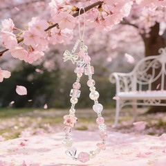 Beaded Camera Wrist Strap, Cute Digital Camera Charm Lanyard, Phone Wristlet Cha