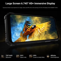 Unlock 4G LTE Rugged Phone Dual Screen Android 15 Outdoor Mobile FOSSiBOT F109S