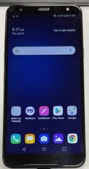 LG K40 LM-X420MM Metro by T-Mobile Only 32GB Platinum Gray 0629-01
