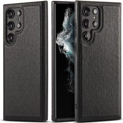 Samsung Galaxy S22 Ultra Case Leather Soft Shockproof Protective Phone Cover
