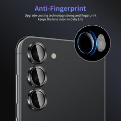 Camera Lens Protector for Samsung Galaxy S23/S23 Plus/S24, HD Clear, Black Titan