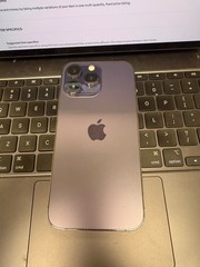 Apple iPhone 14 Pro Max, 128 GB, Deep Purple, Unlocked