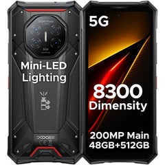 DOOGEE S300Pro 5G Robust Smartphone 48GB+512GB Android 16 11000mAh 66W WiFi6 NFC