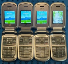 4 LG 220CM – Black and Silver, TracFone, Each Sold Separately, Reset, 👀 Info