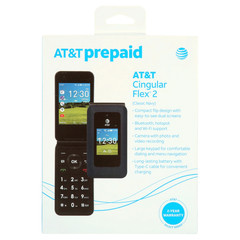 AT&T Cingular Flex 2, 4GB, Classic Navy – AT&T Prepaid Phone – Brand New