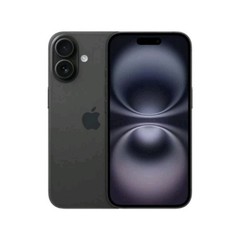 Apple iPhone 16 Black 6.1&Prime; OLED Display A18 Bionic Chip 5G iOS Smartphone
