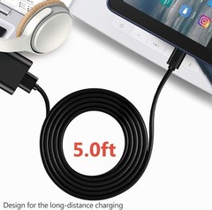 5V 2A Fast Micro USB Wall Charger for Kindle Paperwhite, Samsung Galaxy S7, 6Ft