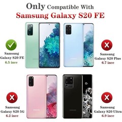 For Samsung Galaxy S20 FE 5G Case With Screen Protector & Military Grade Cover