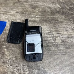Nokia 6061 Black Color Screen Dual Band Single Sim Cingular Flip Cellular Phone