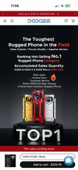 DOOGEE S200 Plus 5G Rugged Android 14 Phone 16GB RAM 512GB 10100mAh 100MP Camera