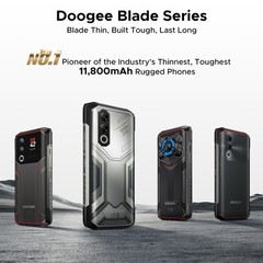 DOOGEE Blade20Max Rugged Smartphone 36GB+1TB Android 15 11800mAh 33W 6.6inch NFC