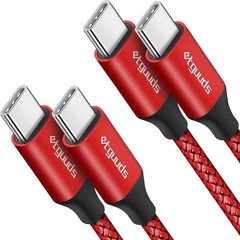 USB C to USB C Cable 3ft, 2-Pack 60W USBC to USBC Cord, Type C Charger Cable