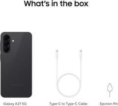 Samsung Galaxy A37 5G (2026), Unlocked 256GB IP68 |Charcoal
