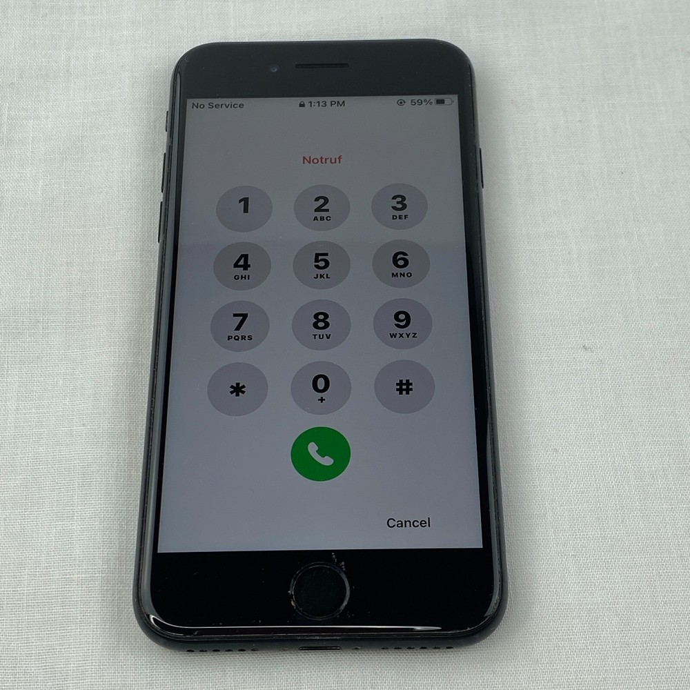 Apple iPhone A2275 SE 2020 2nd Generation Black – Need Passcode – B63