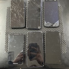 Lot Of 6 Motorola Moto G Power 5G 2025 / Z2 Force / Droid For Parts Only – C26