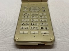 SHARP AQUOS Keitai 2 601SH 4G Gold Android Flip phone Unlocked SIM Free Japan
