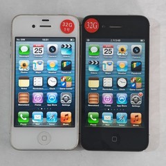 Apple iPhone 4s Unlocked 8/16/32/64GB Black White iOS 6/iOS 9 With Accessories