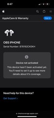 NEVER ACTIVATED Apple iPhone 1st Generation – 16GB – Black A1203 2G MB384LL/A